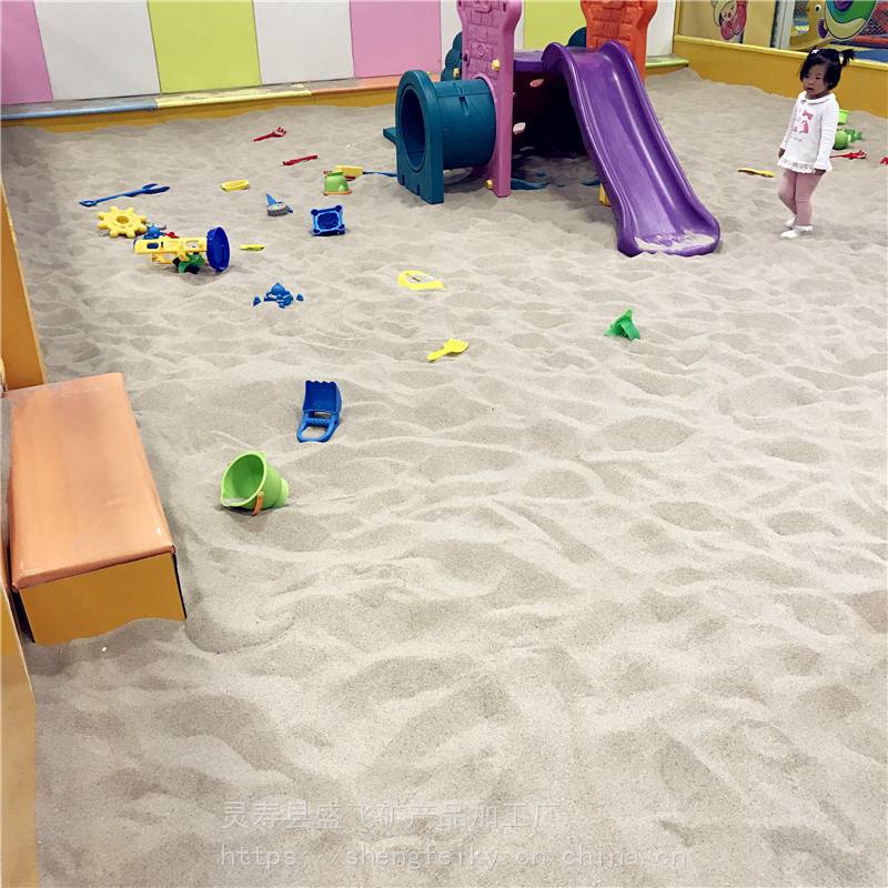 儿童沙子儿童沙画彩砂游乐场沙池用圆粒海沙