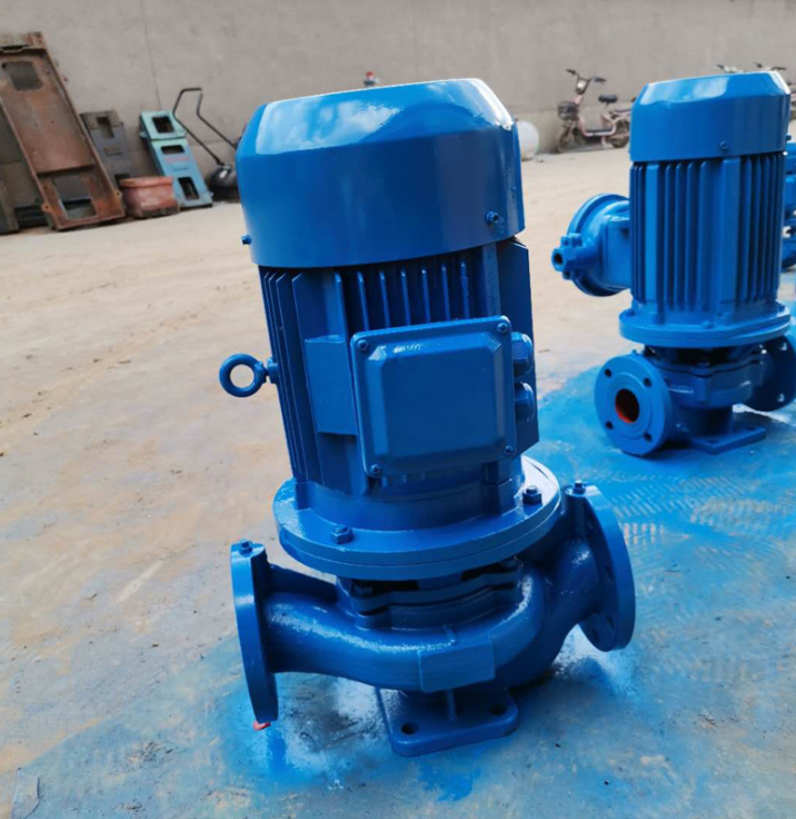 管道泵isg40125i立式离心泵空调冷热水高楼层冷却塔循环泵水泵增压泵