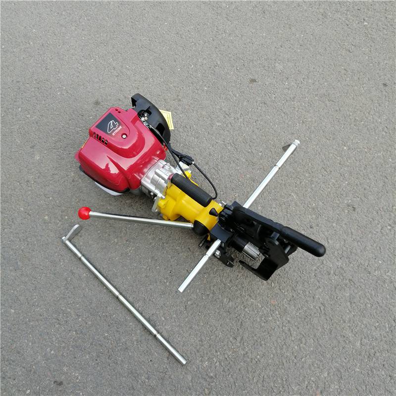 铁路钢轨打眼机便携式钢轨钻孔机轨道打孔机空心钻头