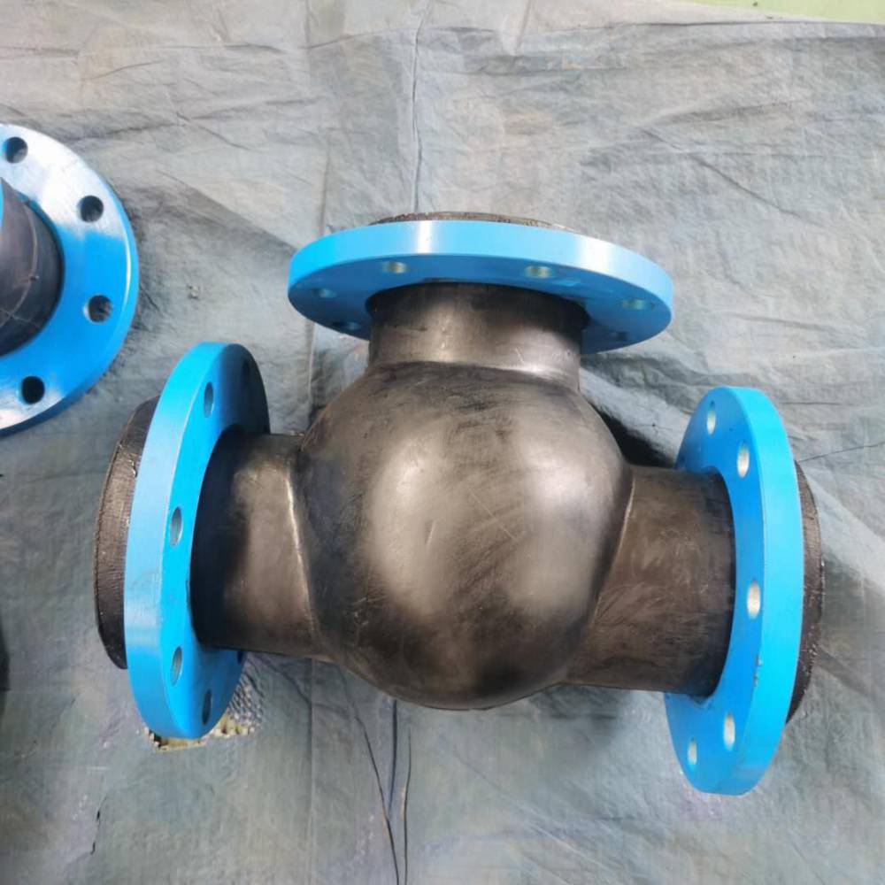 供应厦门污水处理用jgd型橡胶软接头dn300橡胶三通保量