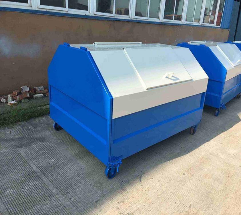 小区** 钩臂垃圾箱 镀锌板垃圾箱 做工精良