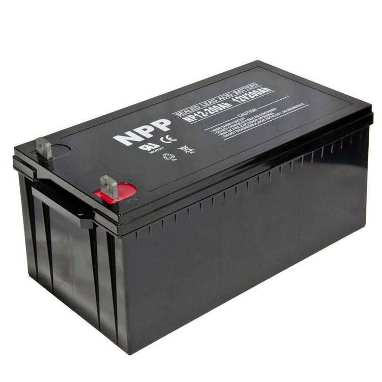 NPP耐普蓄电池NP12-160Ah 12V160AH基站储能 光伏发电 UPS电源