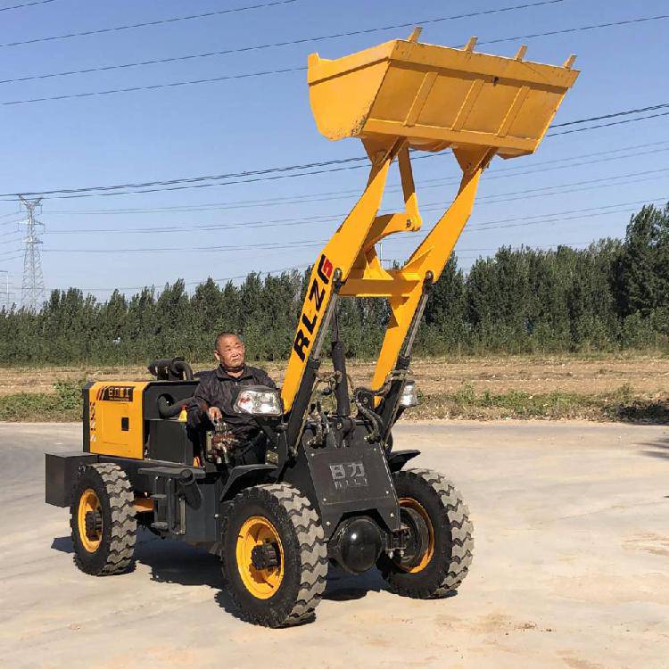 建築工程裝載機小型裝載機四輪驅動多缸四驅裝小型裝載機日力重工