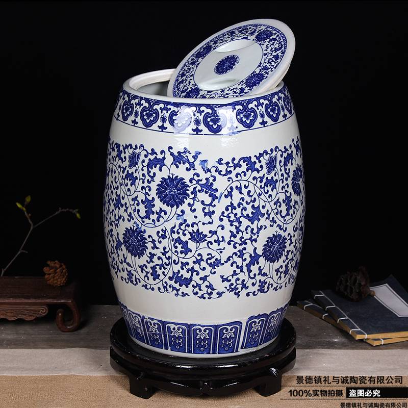 景德镇陶瓷水缸防潮油缸大米坛子