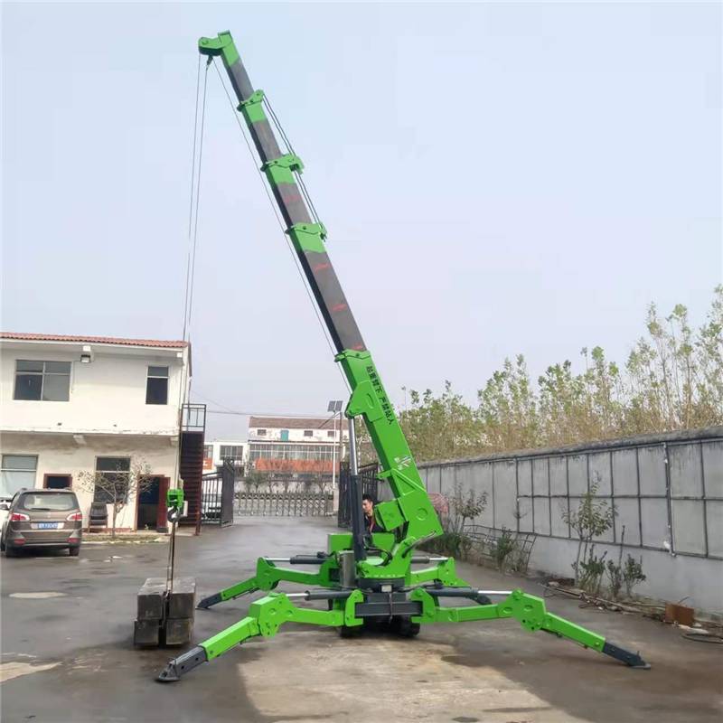 3吨蜘蛛吊车出租狭小空间起重油电两用履带式蜘蛛吊