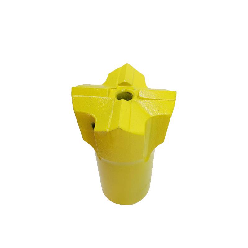 矿山隧道用腾龙牌34mm十字钎头风钻头各种规格凿岩钎具