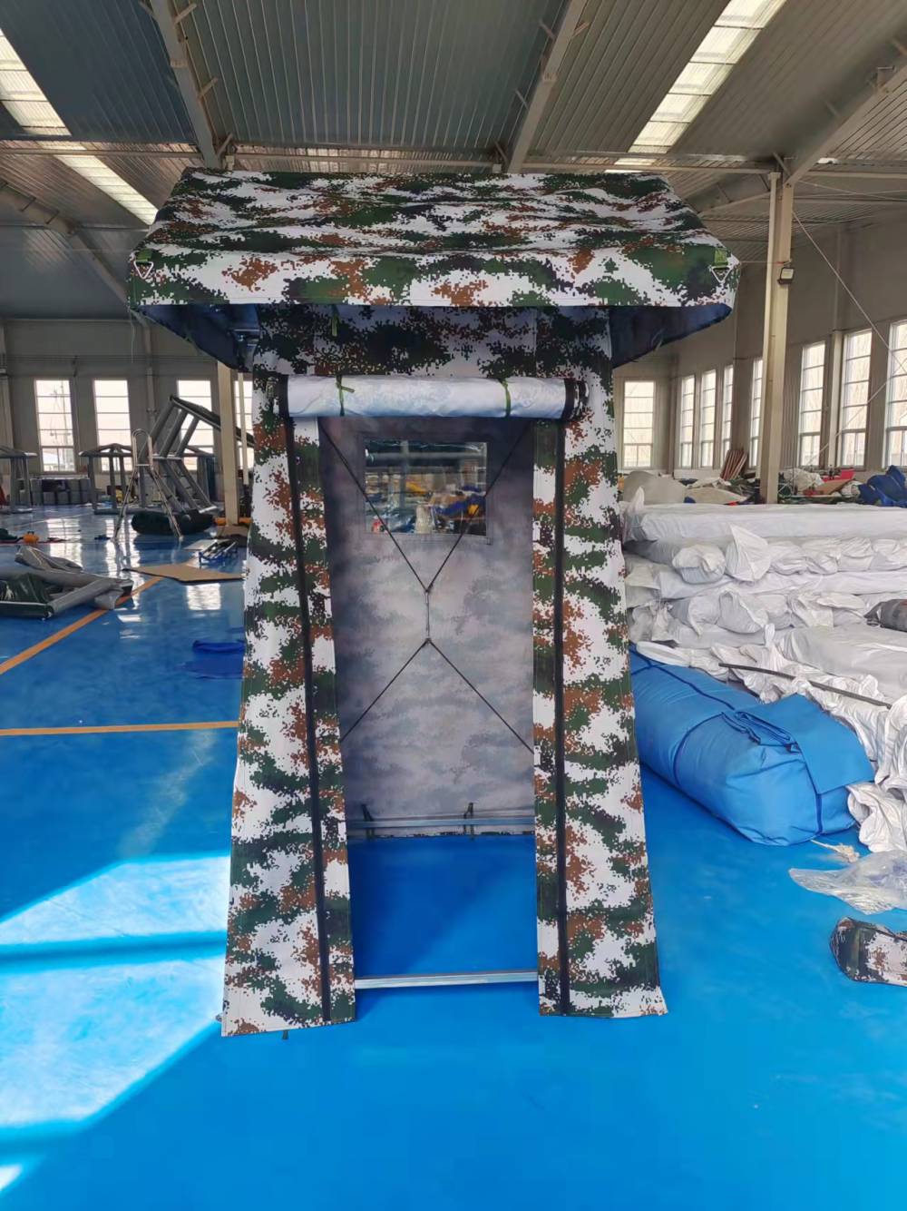 户外站岗放哨防雨防晒岗亭岗哨执勤林地野战帐篷