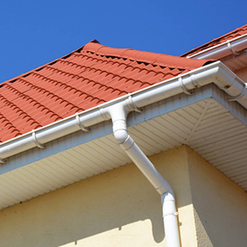 河北武安方形雨水管pvc排水槽定制彩铝檐沟品质服务