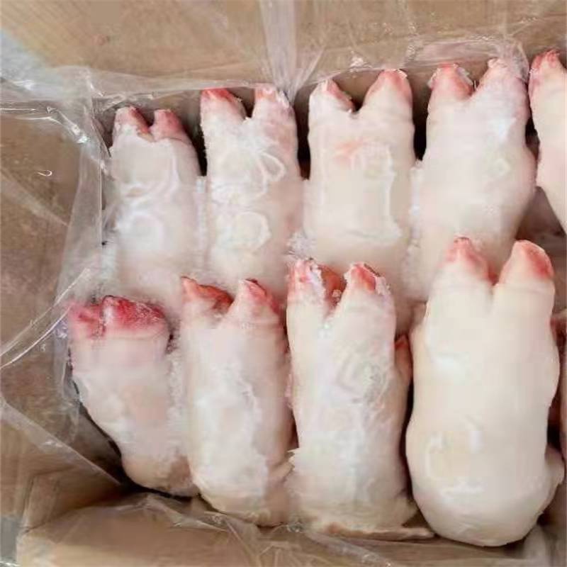冷冻猪脚冰冻猪蹄猪手猪后蹄猪前脚猪手生猪腿冷冻短猪脚
