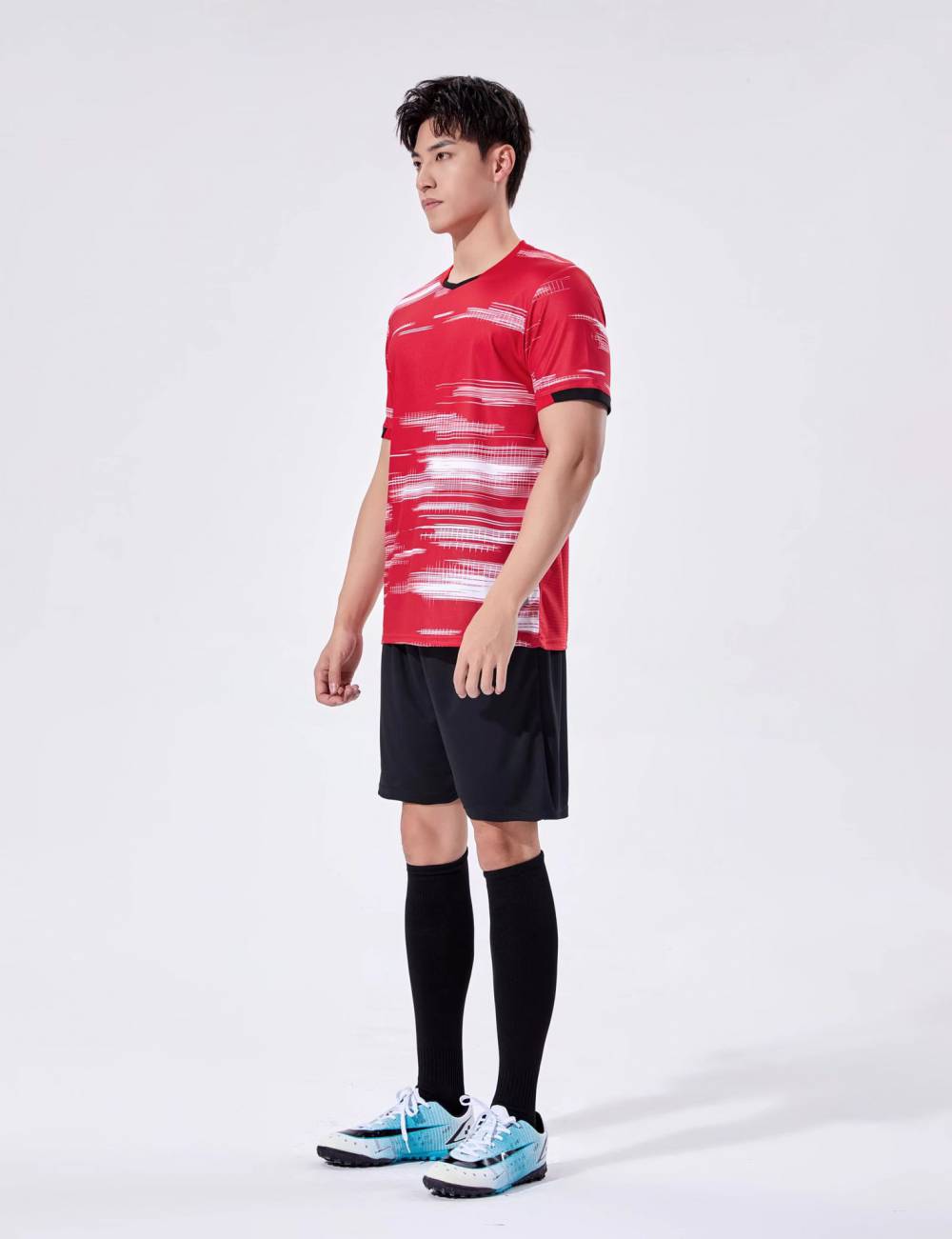 足球服套装儿童男女童印字夏季短袖运动服装队服训练衣服批发球衣