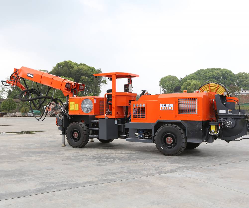 江西鑫通矿用柴油机湿式混凝土湿喷车hp42008图片