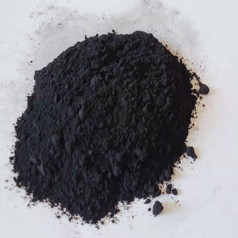 河北厂家供应氧化铁无机颜料氧化铁黑图片