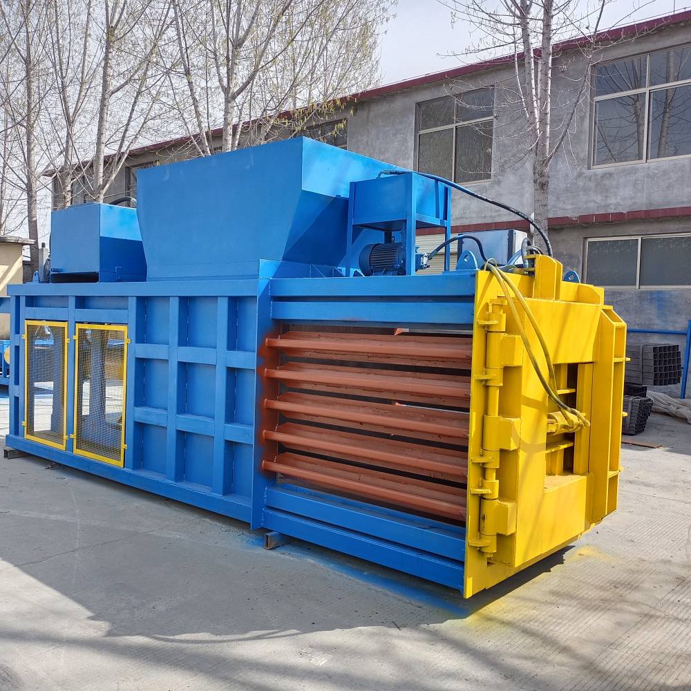 废品回收薄膜打包机废纸压缩机废纸打包机