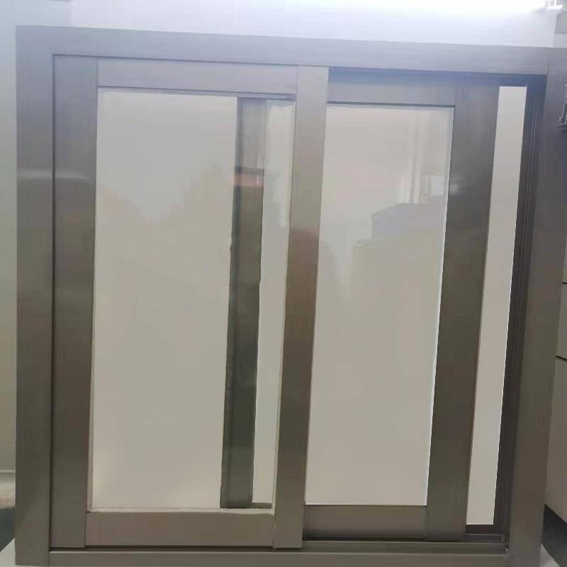 金诚净化铝合金型材50净化推拉窗无尘车间双门推拉净化窗