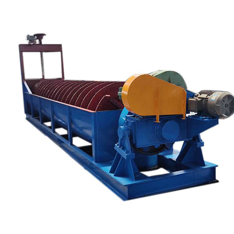 选矿单双螺旋分级机直径1500型分级机时产50方分级机配套球磨设备图片