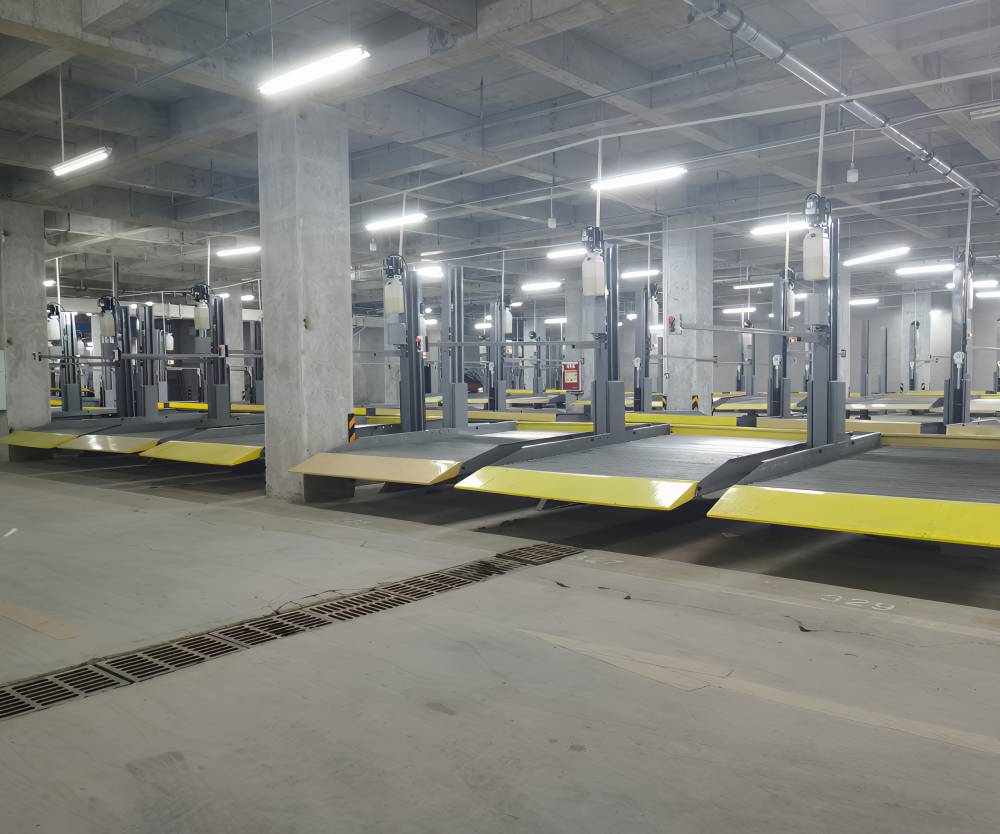 小区地下立体停车库出租公司 PSH停车位租用
