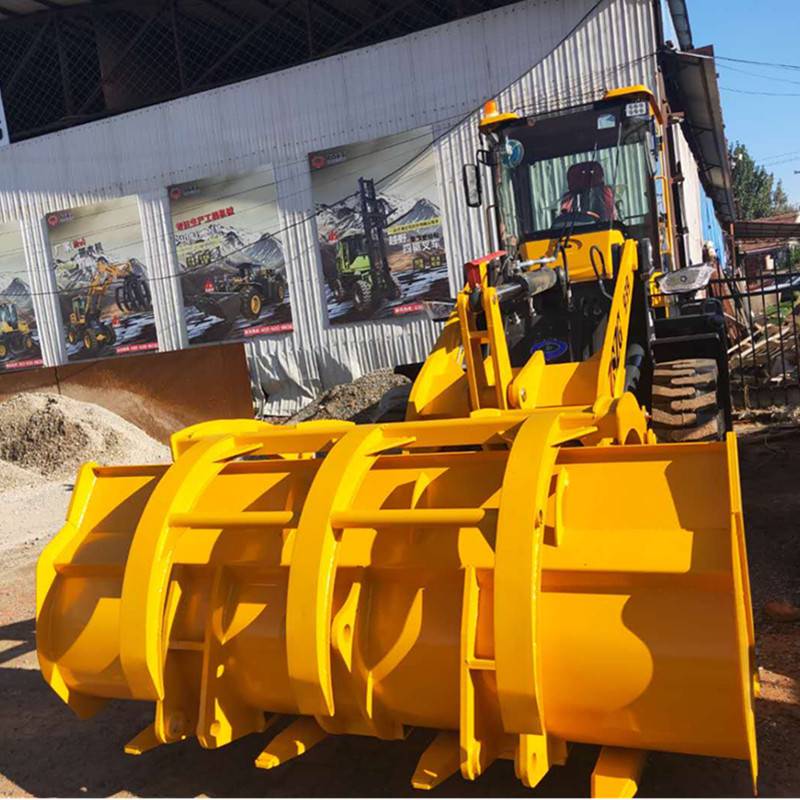 装载机 可以安装多种属具cy德州铲车改装抓车 抓木机 抓草机 抓钢机cy