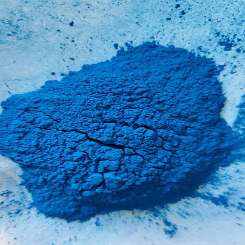 氧化铁蓝普通水泥颜料氧化铁蓝颜色稳定