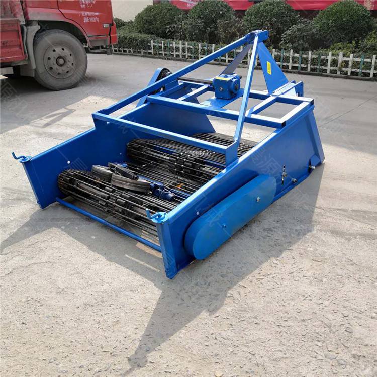 白芷药材收割机 四轮车牵引收获机 根茎类草药深挖机