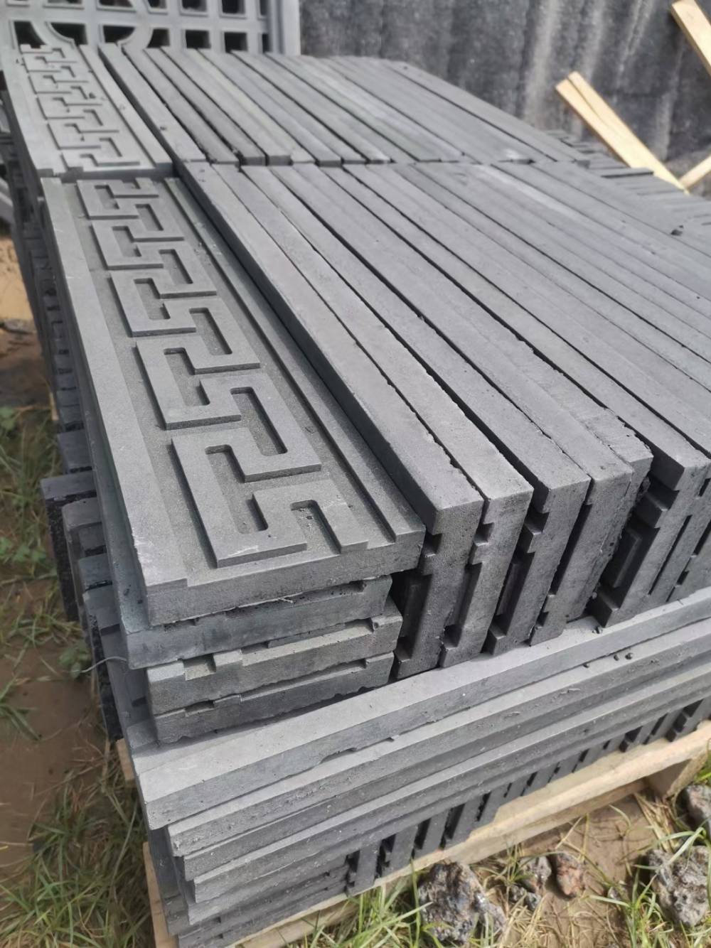 古建椽头 万字椽 双层椽头 古建筑屋檐 飞檐 仿古建材厂-搜了网