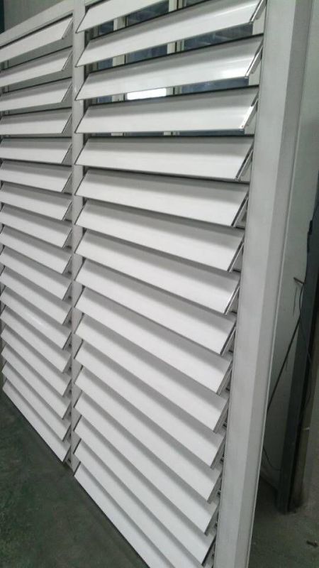铝合金百叶窗可用玻璃百叶片兮鸿幕墙电动百叶窗