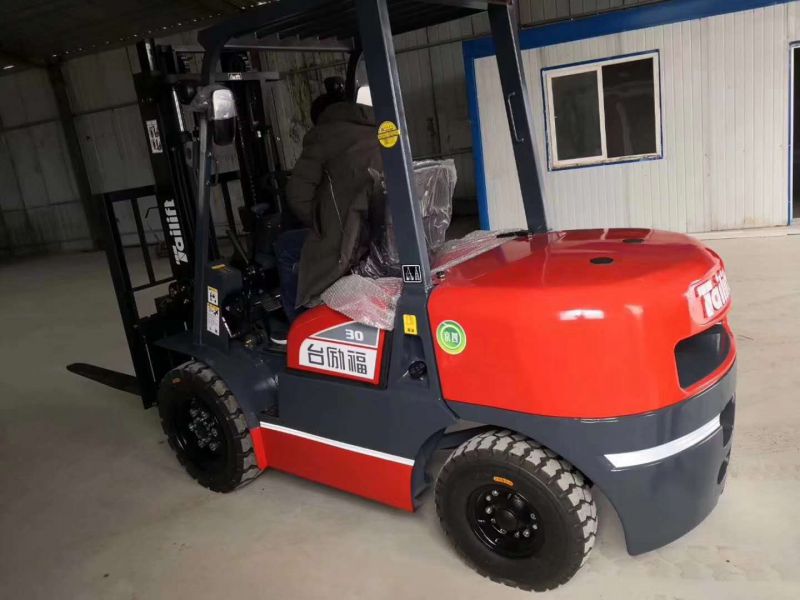 青岛即墨大吨位台励福5吨内燃平衡重式叉车fd50fdl50非标定制