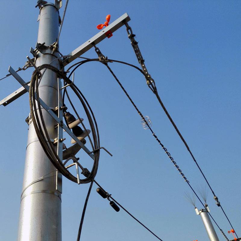 电缆架空金具剩余光缆余缆架十字型结构内盘外盘式