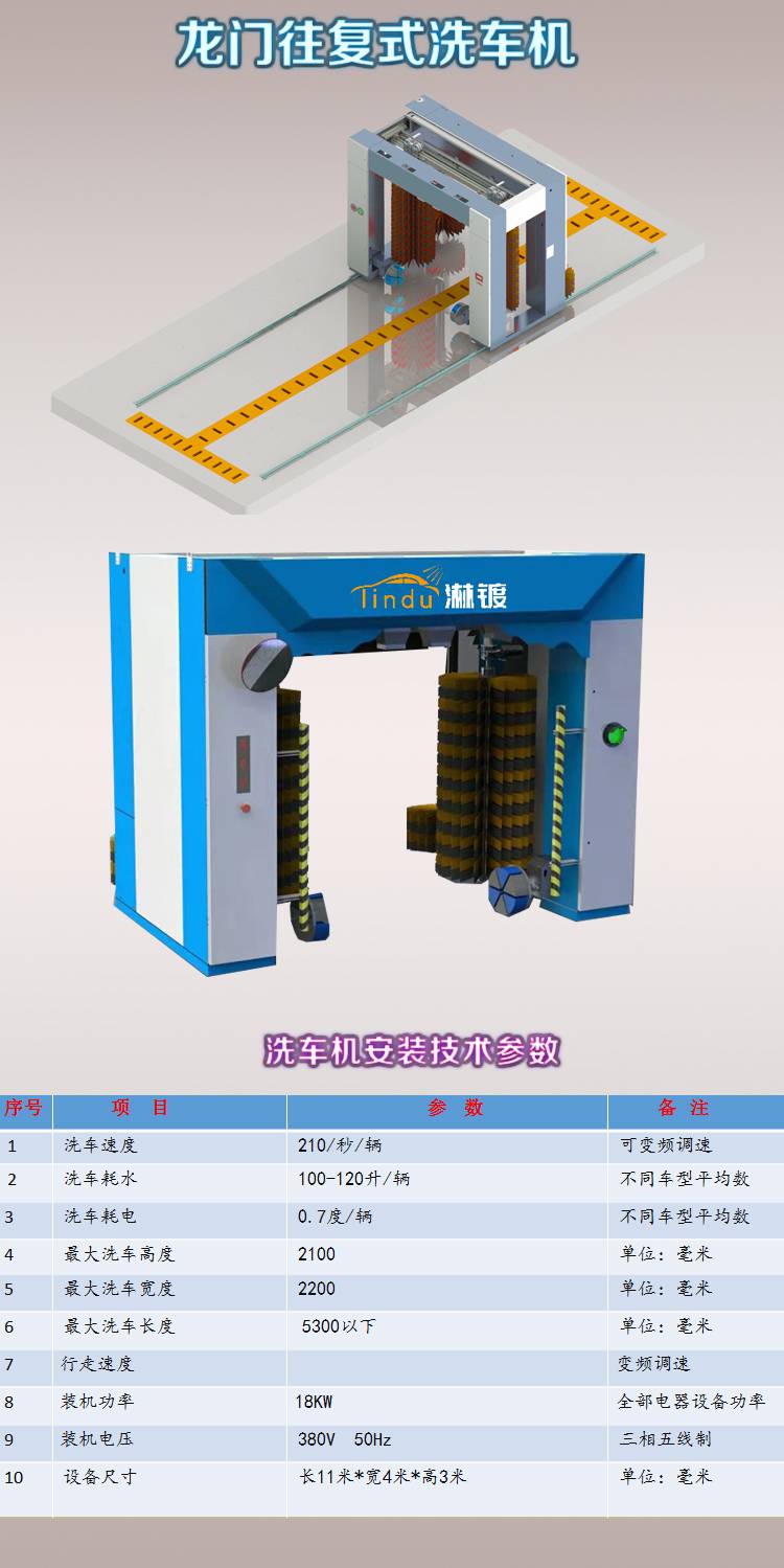機自助洗車機多少錢一臺移動洗車機淋鍍大巴洗車機生產智能設備售後
