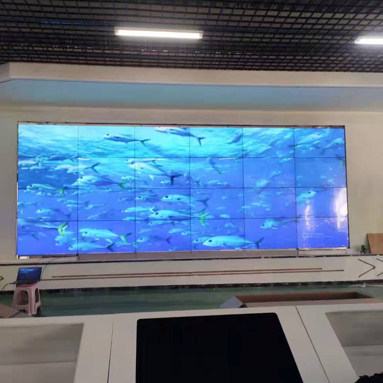 lcd高清监控拼接屏49寸窄边液晶电视墙大屏图片