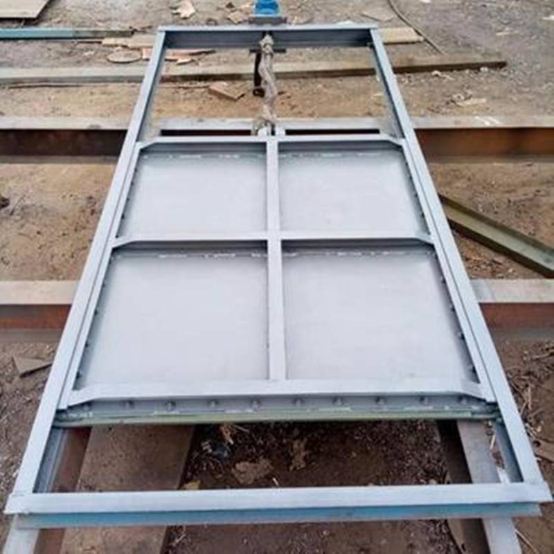 手动闸门手摇闸门启闭机手动铸铁闸门钢制机闸一体闸门价格