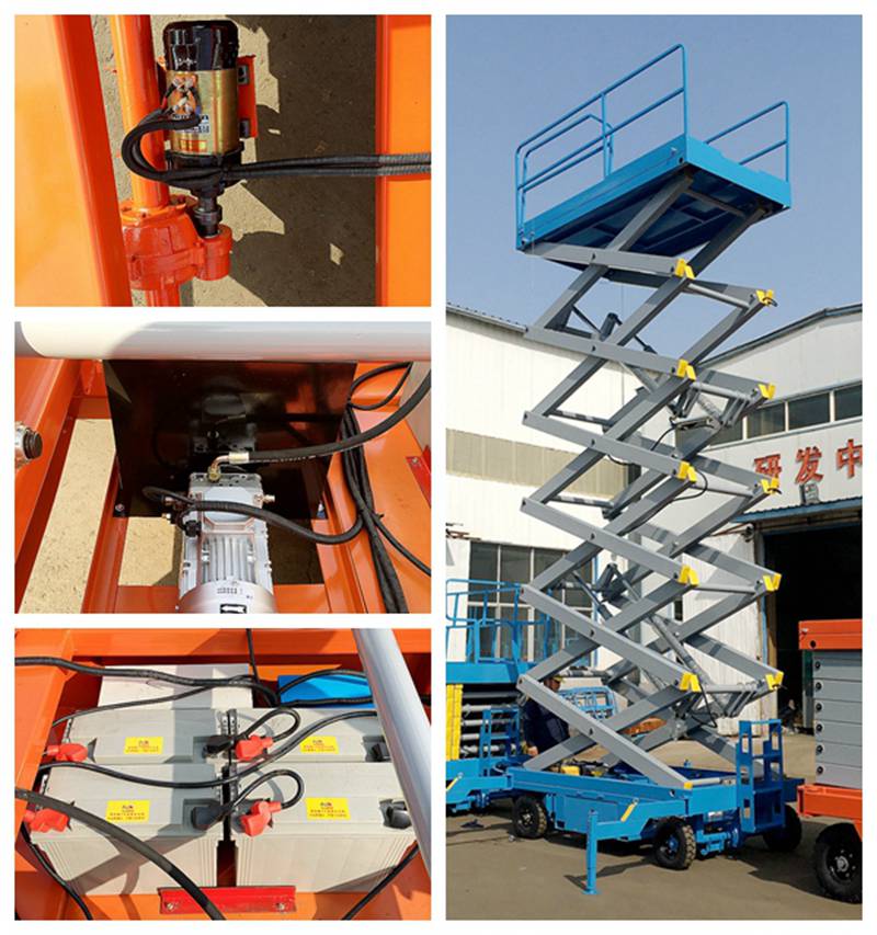 定做410米自动升降机微型自动升降机sjy12小型家用升降机14米移动式