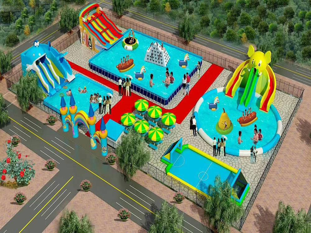 户外水上乐园支架游泳池怎么安装需要提前准备什么