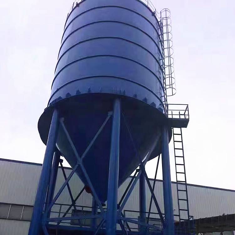 100t可移动水泥仓大容量水泥仓环保水泥罐仓厂家