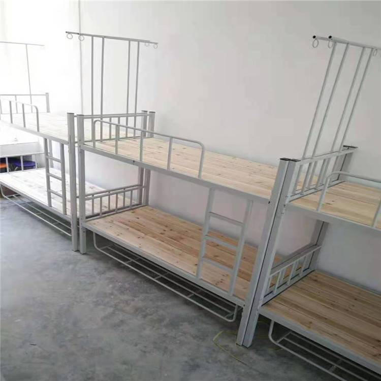柳州柳城午托床铺|双层铁架床的标准尺寸生产工艺