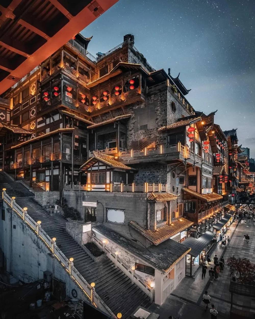 重庆酒店软装设计之51a设计机构景点建筑洪崖洞元素