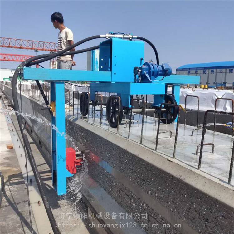 山东预制梁凿毛机空心板凿毛机厂家手持式三头凿毛机