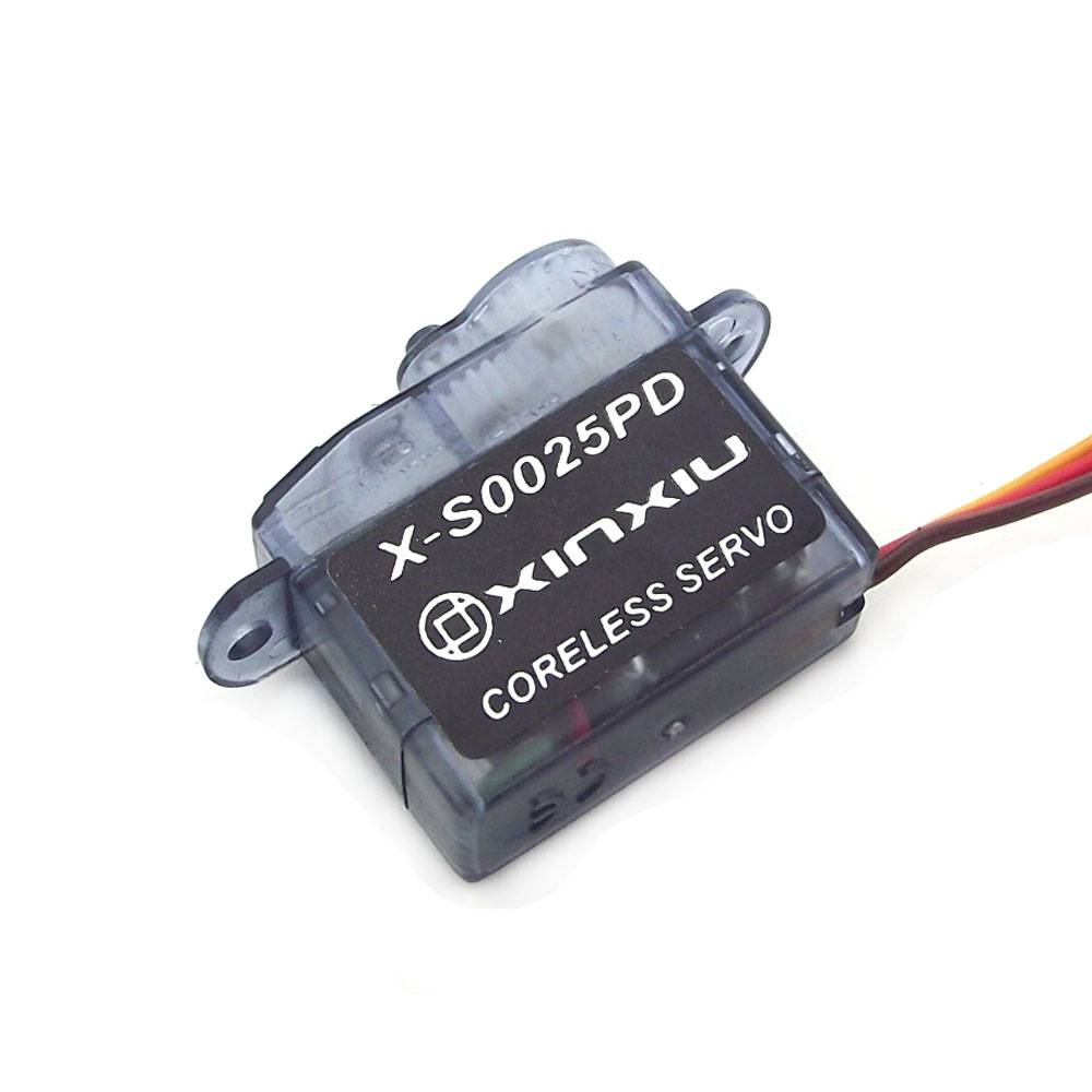欣宿智能xs0025pd航模25g微型舵机空心杯马达数码舵机