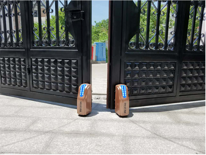 供应荣博860轮式开门机13公分落差别墅大门电动闭门器双开门自动门