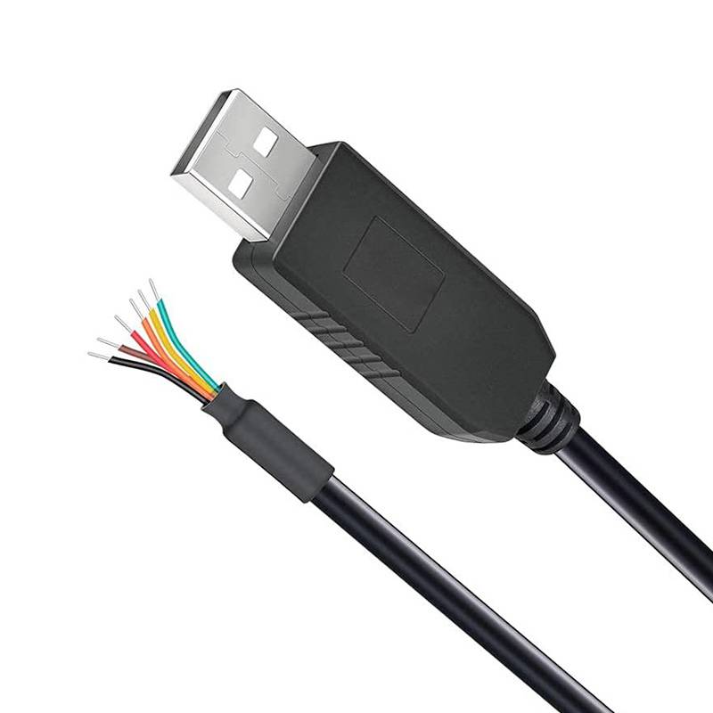 ft232rlusb转rs232串口编程线缆ftdiusbrs232we3芯4芯6芯镀锡