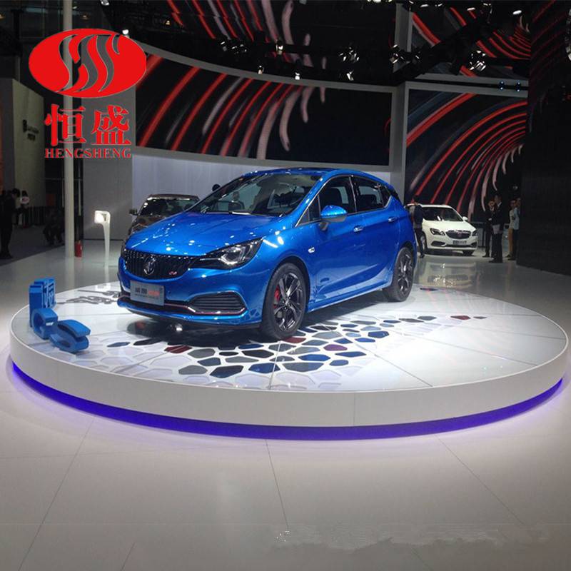 汽车转盘汽车维修旋转台4s店汽车转台xzt车展汽车旋转台电动