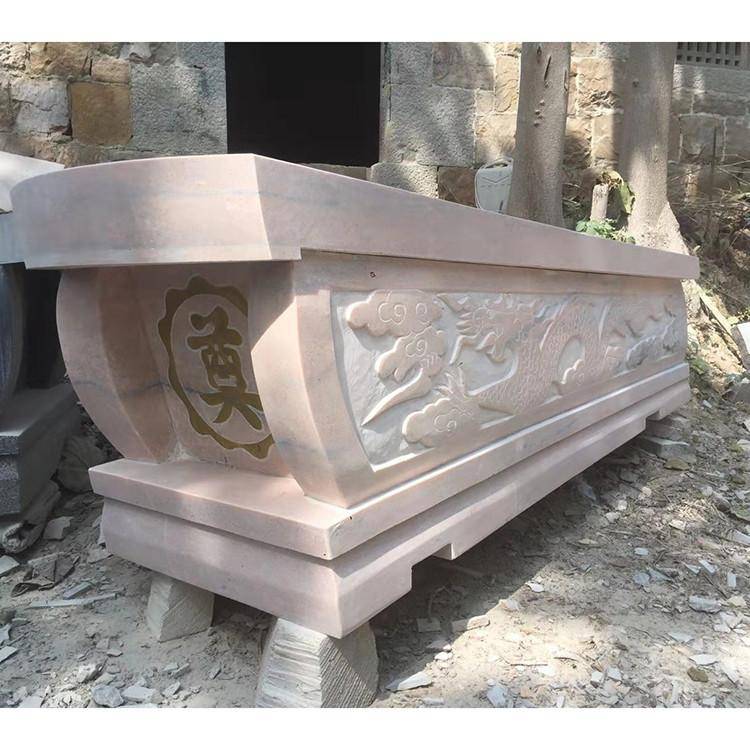 石头棺材大理石棺材青石棺材整体石棺加工厂