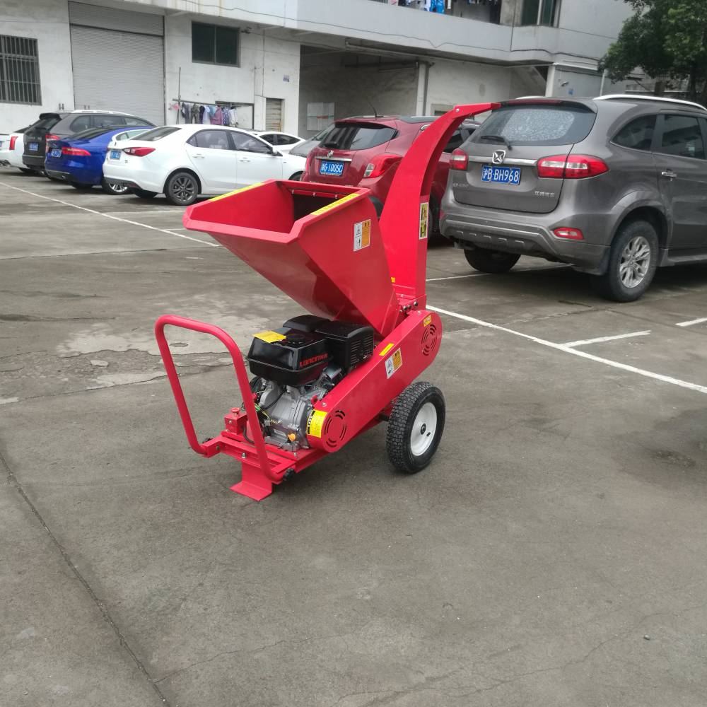 小型树枝粉碎机园林柳树树木粉碎机碎木机树木打碎机枝条打碎机