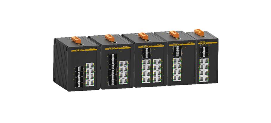 东土交换机sicom3000a4gx8gel3l3二层网管型卡轨式以太网交换机