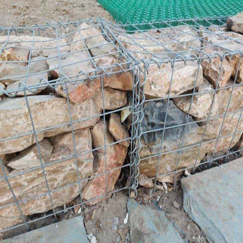 盛竹铁丝笼装石头笼子公园景观墙