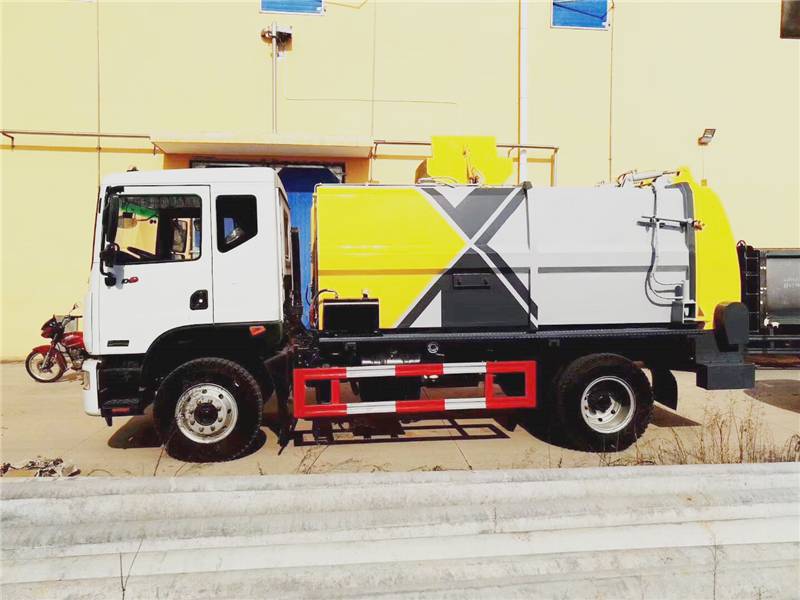 东风凯普特无泄漏挂桶垃圾车无泄漏挂桶垃圾车多少钱