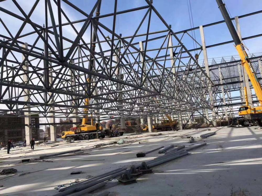 网架加工工艺流程不锈钢网架加工