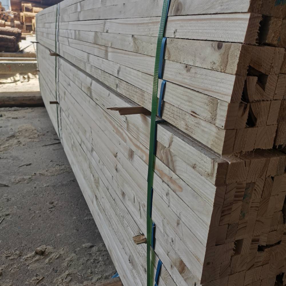4米46木方用于基础建筑原木抛光木方材料工地料江西赣州图片