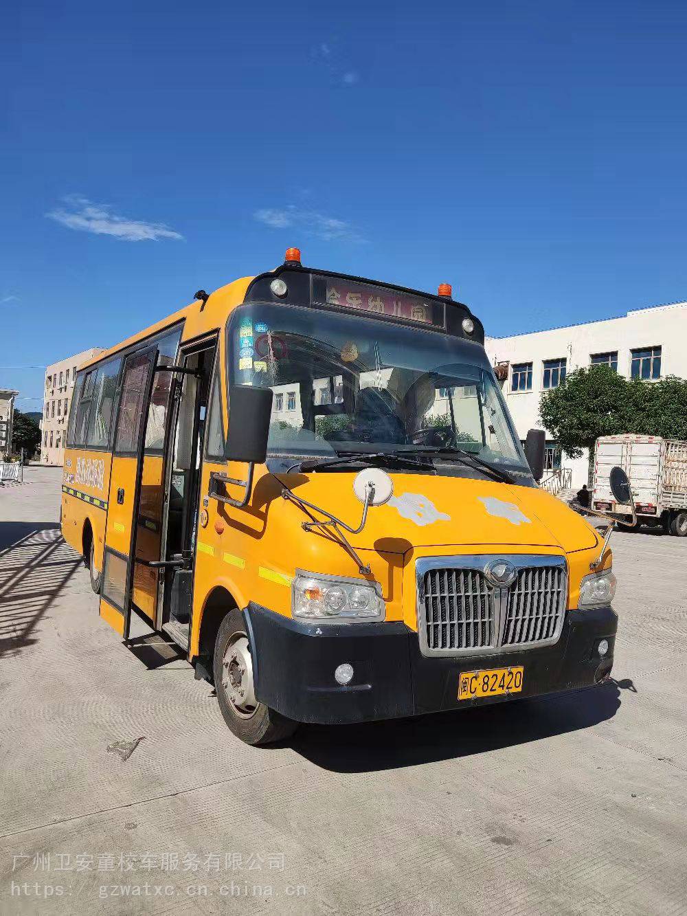 上饶幼儿园校车45座16年上牌国四