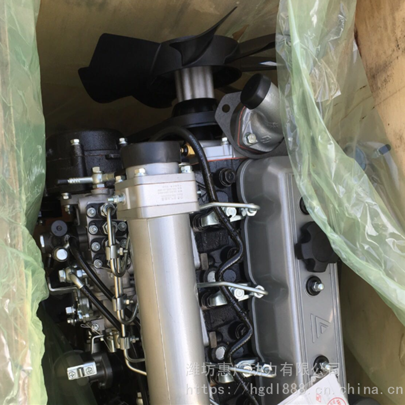 504拖拉机配载电控发动机】山东潍坊新柴4d32zt31/503国三柴油机 504
