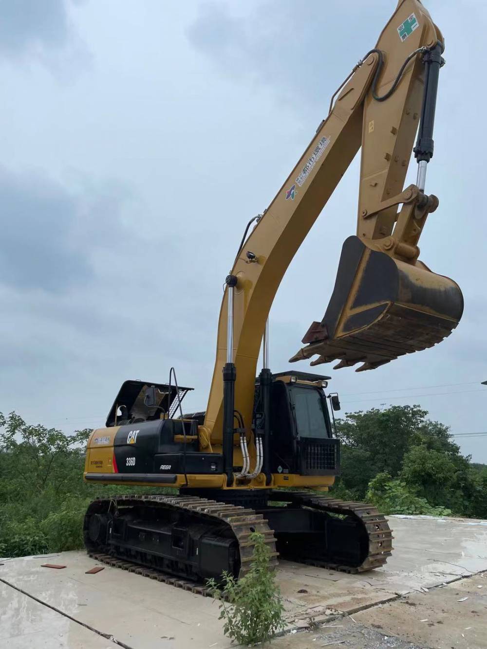 转让二手挖掘机进口卡特336卡特二手挖掘机手续两年全国免费配送急